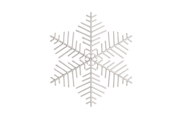 Fluffy Snowflake Review: Winter Embroidery for Gifts