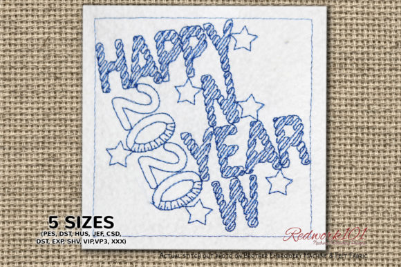 Happy New Year with Stary Background Review