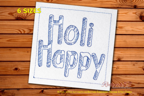 Holi Celebrations Text – A Seasonal Embroidery Review