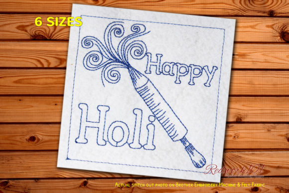 Holi with Colors Redwork: A Designer’s Review for Business Merch