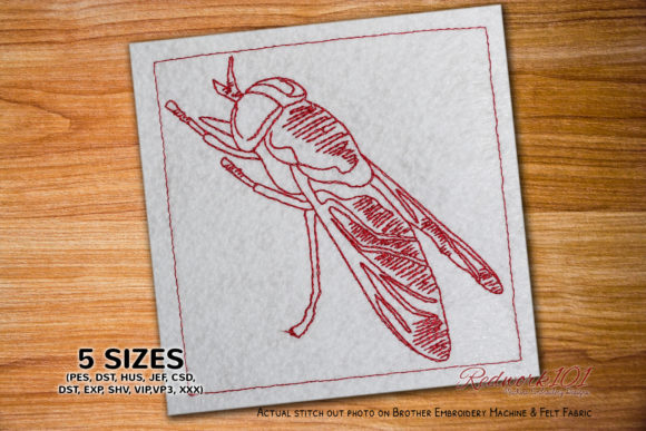 Horse-fly Redwork: A Handcrafted Review for Thoughtful Gifts